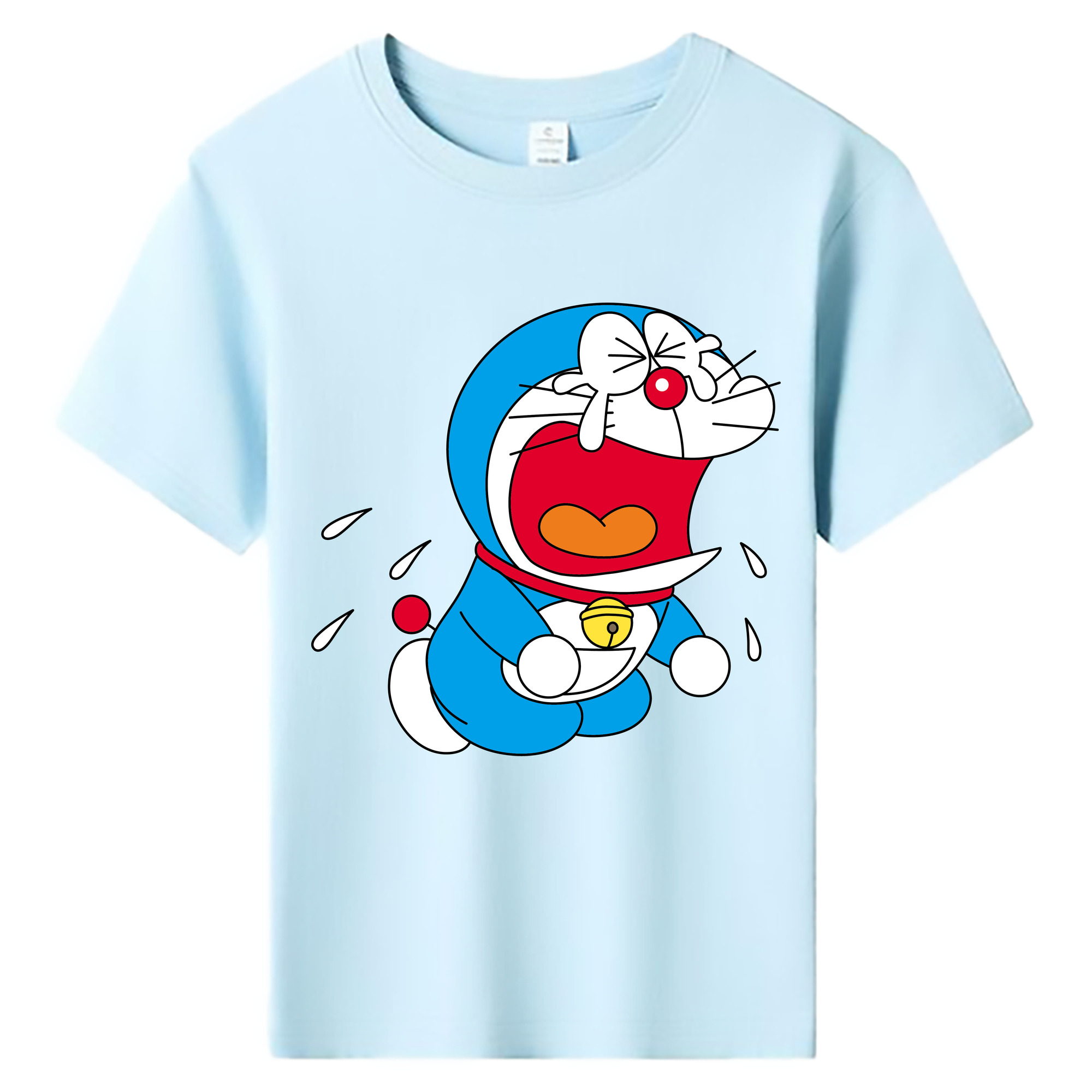 （画像用） ドラえもん Doraemon 綿100％キッズTシャツ（フロントプリント）